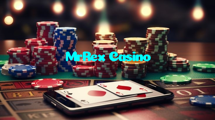 MrRex Casino casino presented on mobile device in Pakistan with slots and live games
